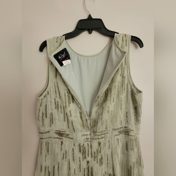 Mac Duggal Beaded Formal Sheath Dress - Picture 9 of 10